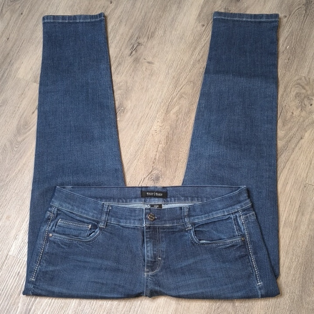 sac750 WHBM Low Rise Skinny Jeans Size 8 w/ 28.5" Inseam Denim Noir Jeans